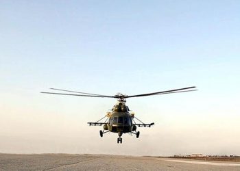 Azerbaycan Hava Kuvvetleri’nden helikopterlerle tatbikat
